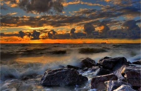 SkyView wonderful - clouds, sea, sunset, nature