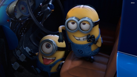 despicable me 2 - minions, despicable, me, car