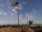 Old Glory on the Ventura Pier