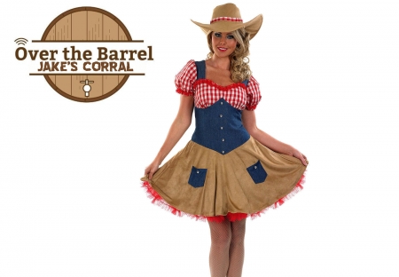 Cowgirl Corral - women, fun, female, hats, fashion, models, western, girls, cowgirls, style, blondes, barrell, corral