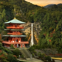 Waterfall in Japan