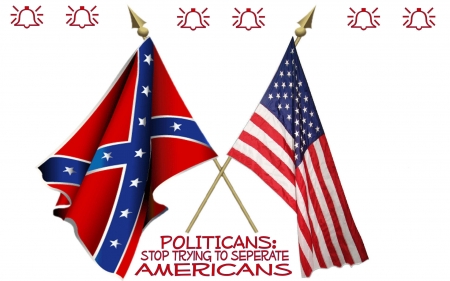 Inseparable - dixie, people, flags, history, political, freedom, america, holidays