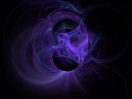 purple - purple, abstract, black, 3d and cg