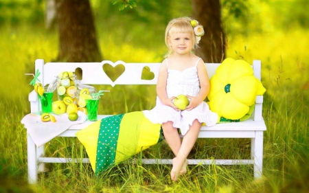 little girl - bonny, childhood, blonde, adorable, grass, desktopnexus, photography, feet, child, seat, pink, comely, kid, set, fair, people, lovely, pure, cute, beautiful, girl, belle, white, little, dainty, fun, tree, nature, face, pretty, baby, beauty, sweet, sightly, nice, green