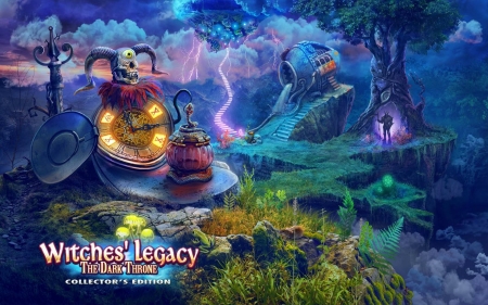 Witches Legacy 6 - The Dark Throne02 - fun, puzzle, hidden object, cool, video games