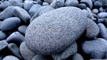 Sand rocks - stone, summer, coast, beach, rock, HD, shore, nature, seasons, wallpaper