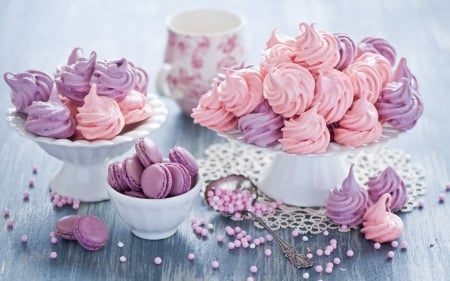 Purple Pastries - pastries, purple, pink, cupcakes, photo