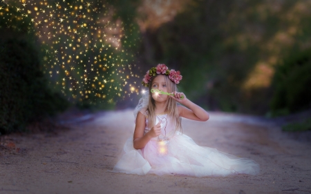 Little Fairy ♥ - magic, photography, road, girl, magical, sweet, child, fairy, cute