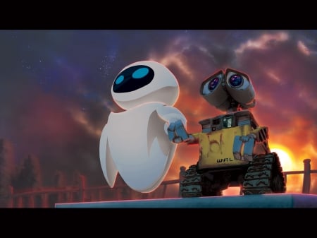 Wall-E - e, movie, cg, wall