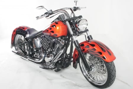 Custom Softail - harley, chopper, motorcycle, bike