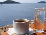 *Coffee next to the sea*