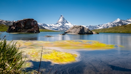 Lake - Lake, mount, water, nature