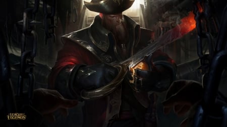 Gangplank - league, gangplank, lol, legends