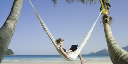 In Touch! - Female, Hammock, Beah, Sea