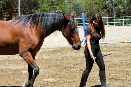 Cowgirl Trainer - women, fun, female, boots, fashion, models, brunettes, western, girls, cowgirls, style, horses, trainer, ranch