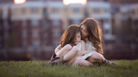 Sister Love - girls, love, cute, children