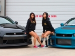 Nissan-Gtr-Skyline Girls