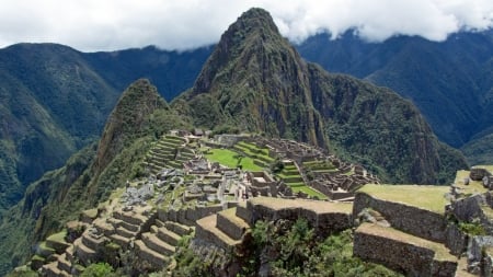 Machu Picchu - machu picchu, phil brown, widescreen, peru