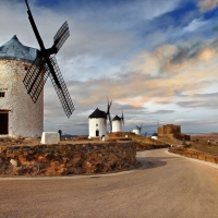 Windmills in Spain