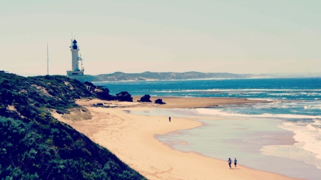 Ocean Grove Lighthouse - nature, beaches, lighthouse, ocean grove, coastal