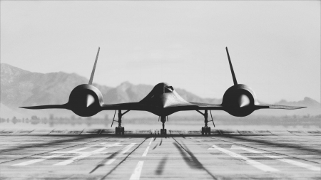 Lockheed SR-71 Blackbird - Jet, plane, figher, fly