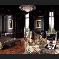 Gothic Bedroom