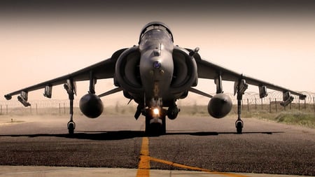 RAF Harrier - jet, recon, wing, chopper, fighter, carrier