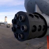 The pointed end of an A-10