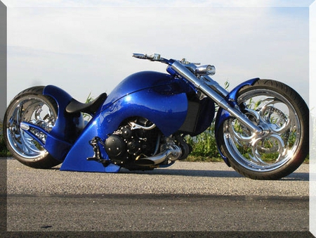 Moto Chopper - chopper, custom, bike