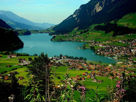 	Lungernsee - lake, lungernsee