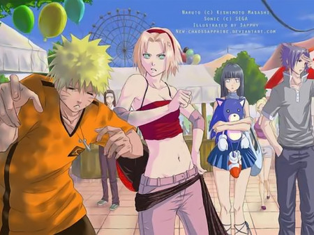 Konoha,s Shinobi - ino, anime, sasuke, hinata, sakura, naruto, neji