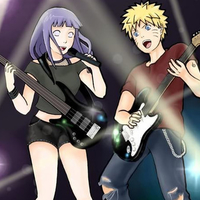 Naruto Hinata Playing Guitar