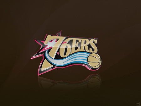 Philadelphia 76ers 3D Logo  - philadelphia 76ers, 76ers logo 3d, philadelphia