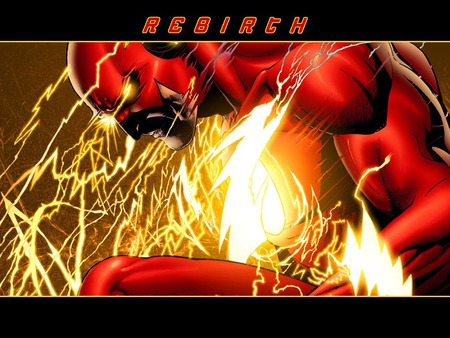 The Flash Rebirth - dc, flash, comics, heroes, rebirth, speed