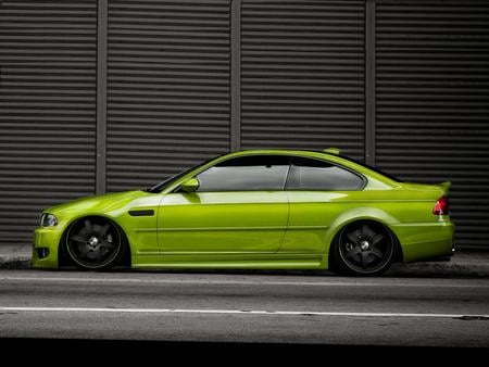 BMW M3  - m3, bmw, green