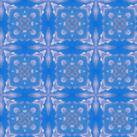 Grey Steel Kaleidoscope