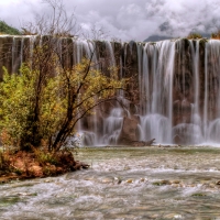 Waterfall in Yulong, China