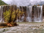 Waterfall in Yulong, China