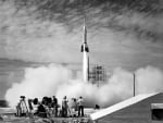 The First Rocket Launch from Cape Canaveral