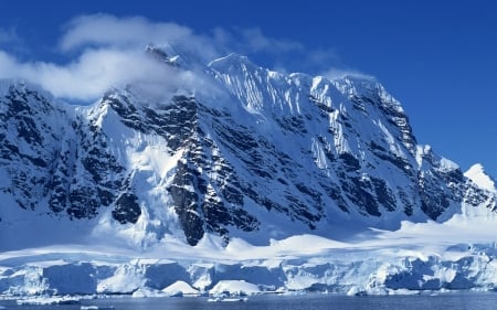 Sunny Day in  mountain - sky, mountain, clouds, day