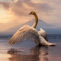 Pretty Swan