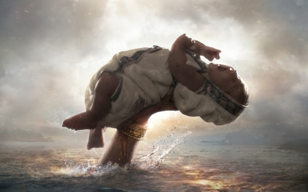 Baahubali - movie, CG, baahubali, baby