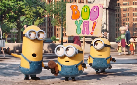 Minions - despicable, movie, cg, minion