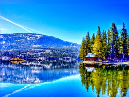 RED LAKE - california, toiyabe, alpine county, national forest, red lake