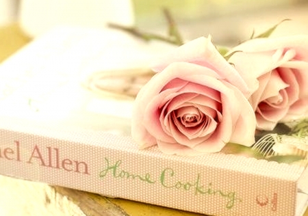 Romantic Flowers - Flowers, Book, romantic, Roses