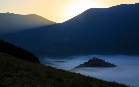 Fog - fog, nature, mountain, mist