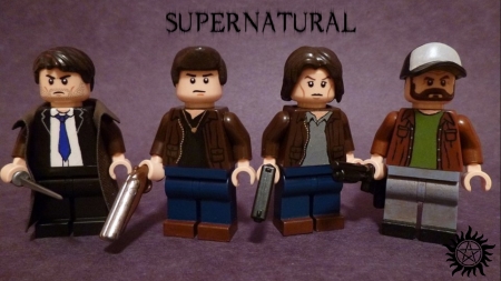 Supernatural Lego - supernatural, cute, lego, tv show