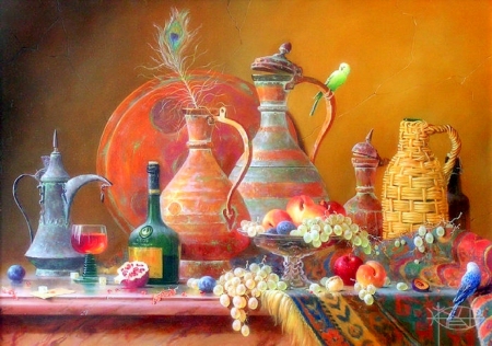 ✿⊱•╮Oriental Still Life╭•⊰✿