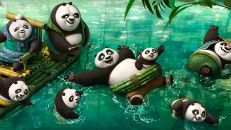 Kung Fu Panda 3 - 3, bears, fu, movie, po, panda, kung, animation