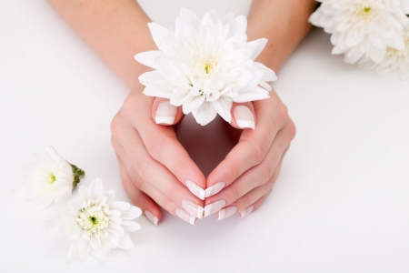 :) - hands, flower, pure, soft